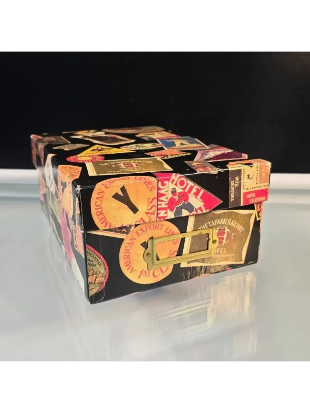 Vintage decorative storage