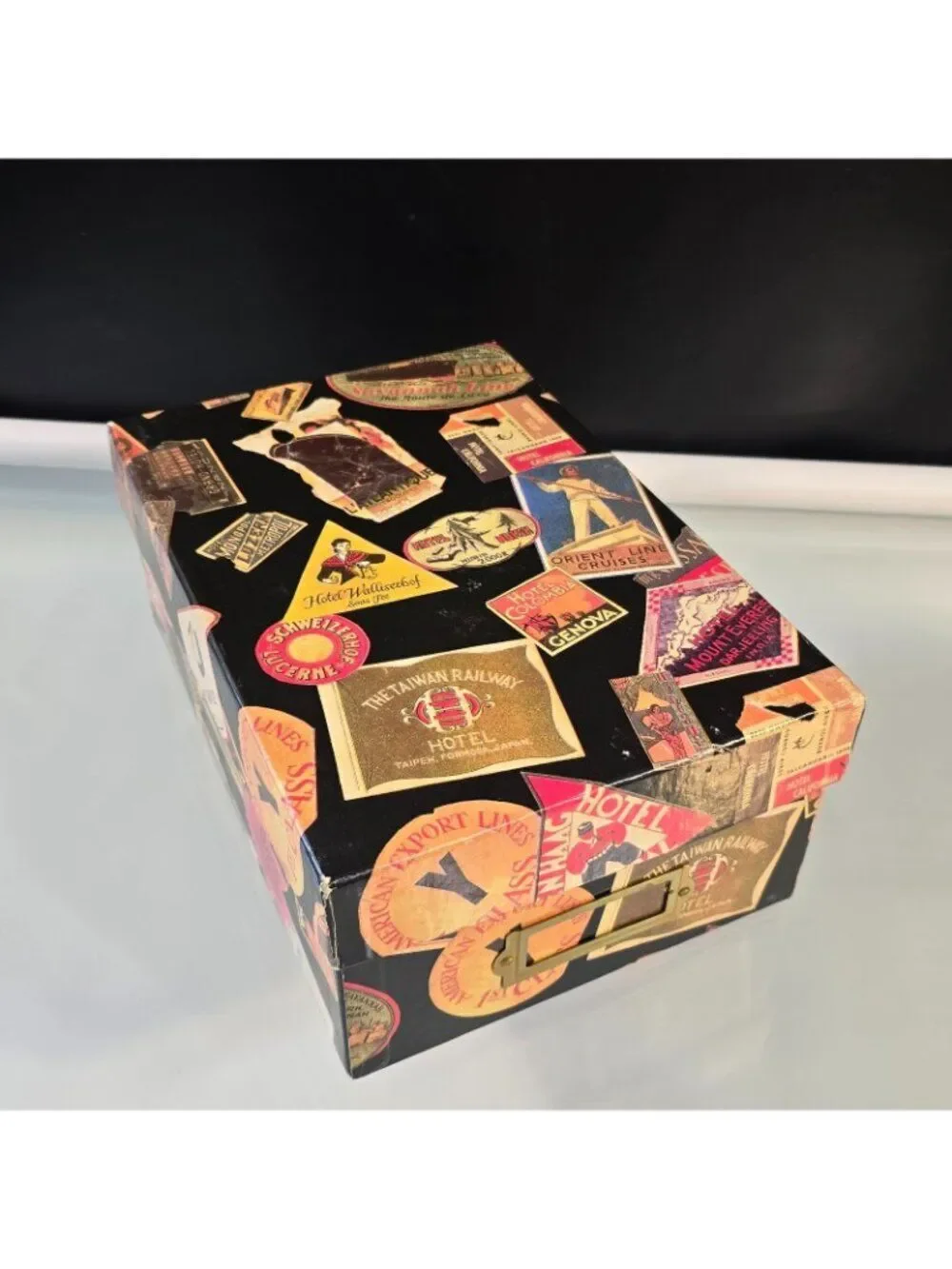 Vintage decorative storage