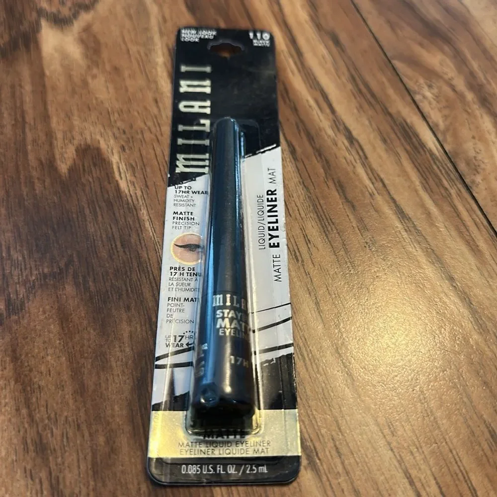 Milani black waterproof liquid eyeliner