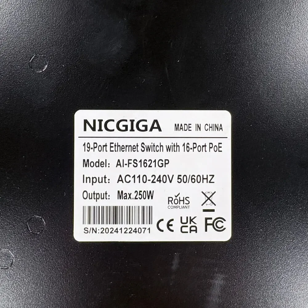 NICGIGA 19 port