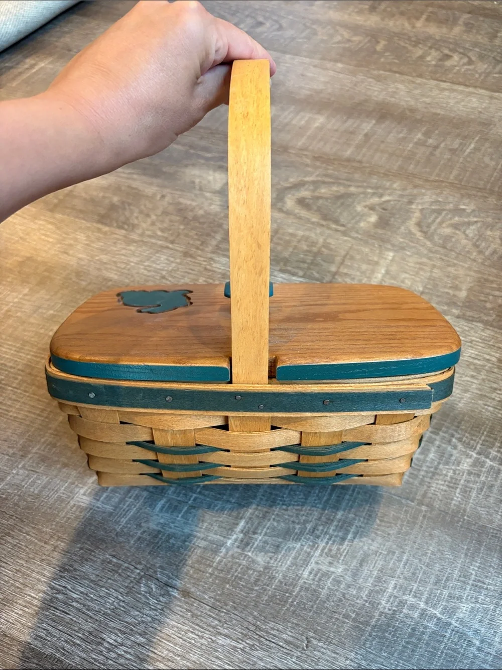 Longaberger woven basket