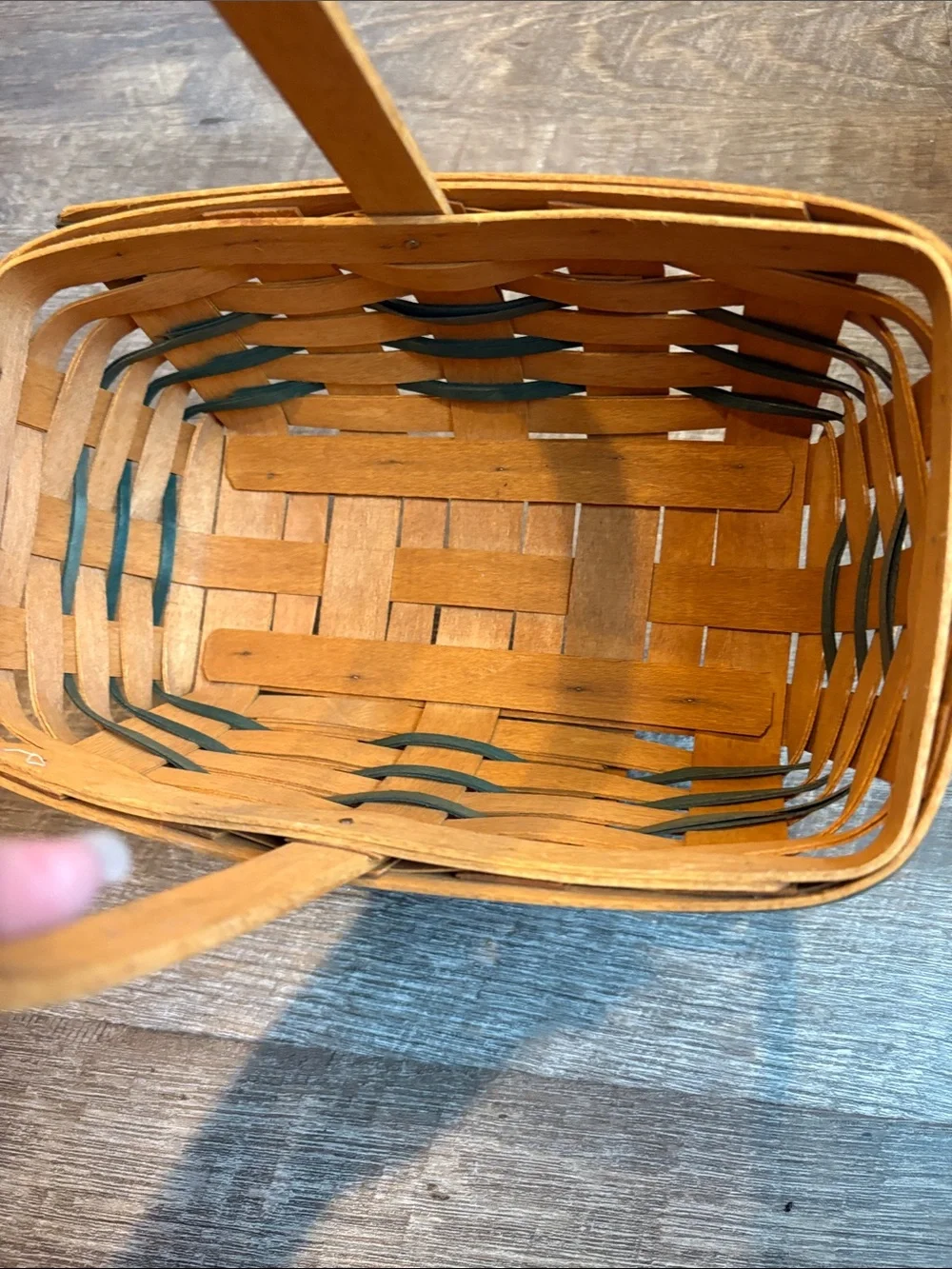 Longaberger woven basket