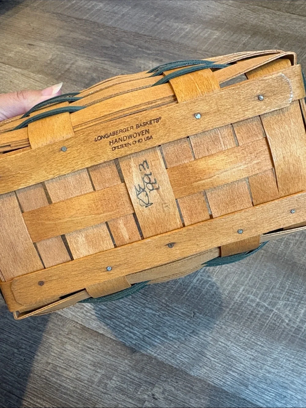 Longaberger woven basket