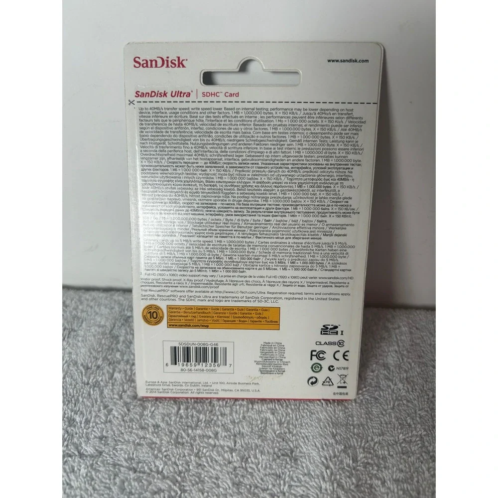 Sandisk ultra sdhc