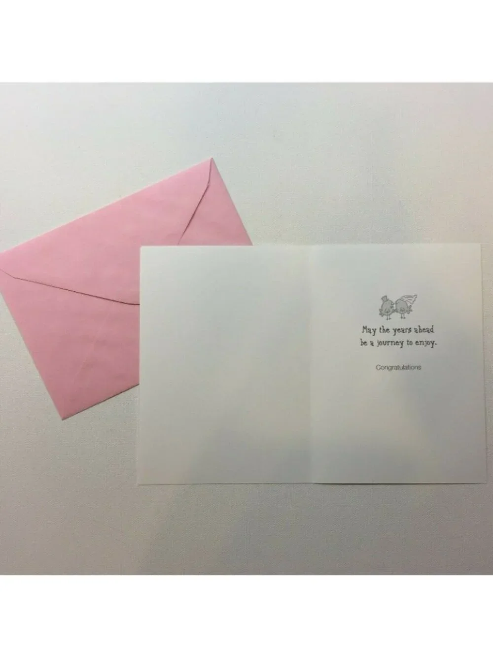 Unbranded greeting card