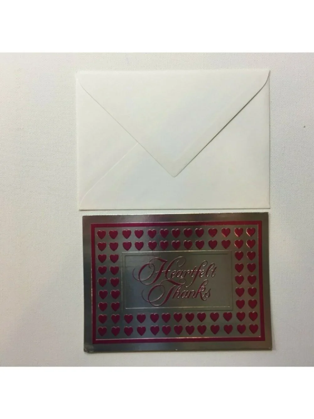 Unbranded greeting card