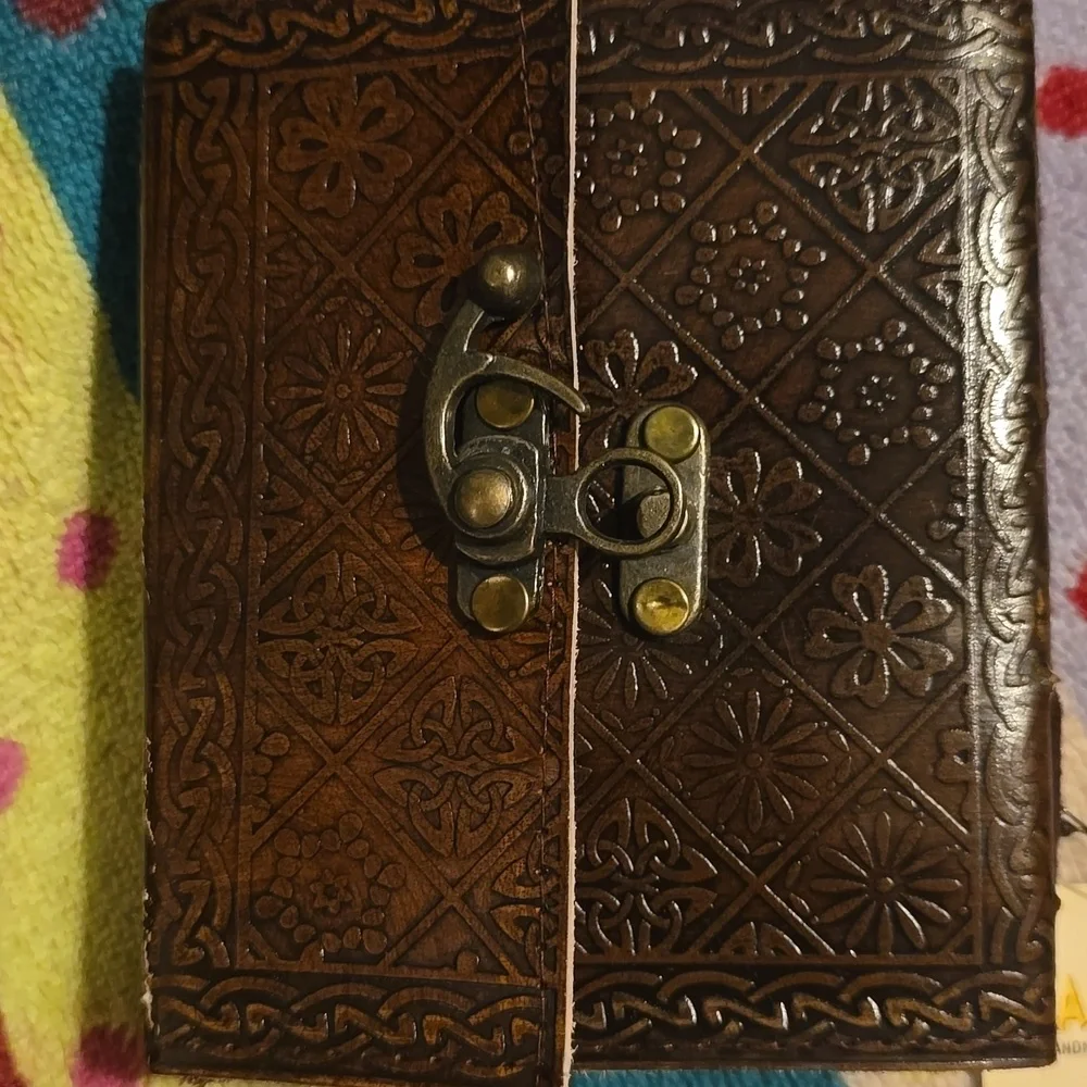 EARTHBOUND brown embossed