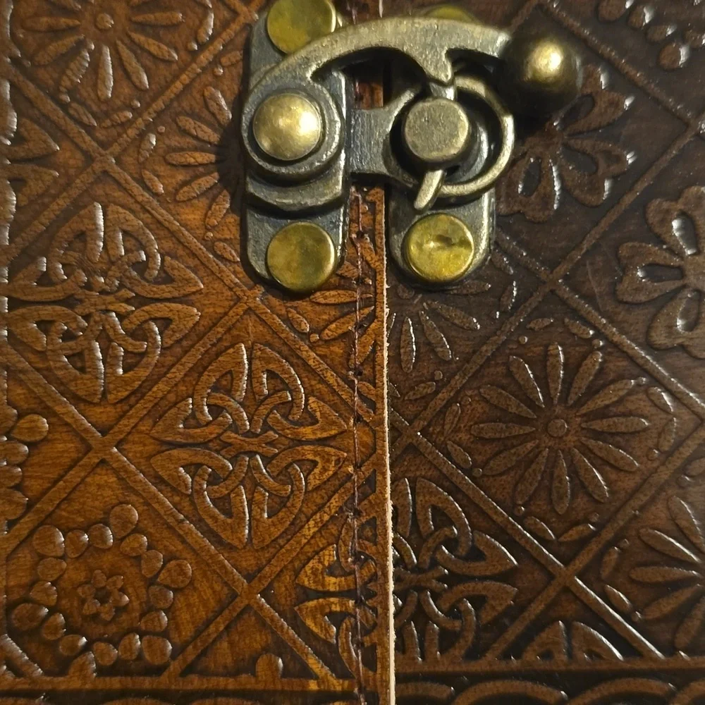 EARTHBOUND brown embossed