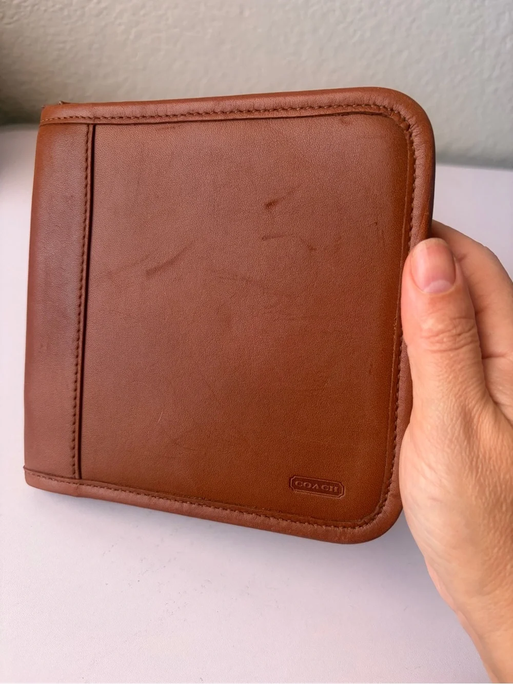 Coach smooth cognac
