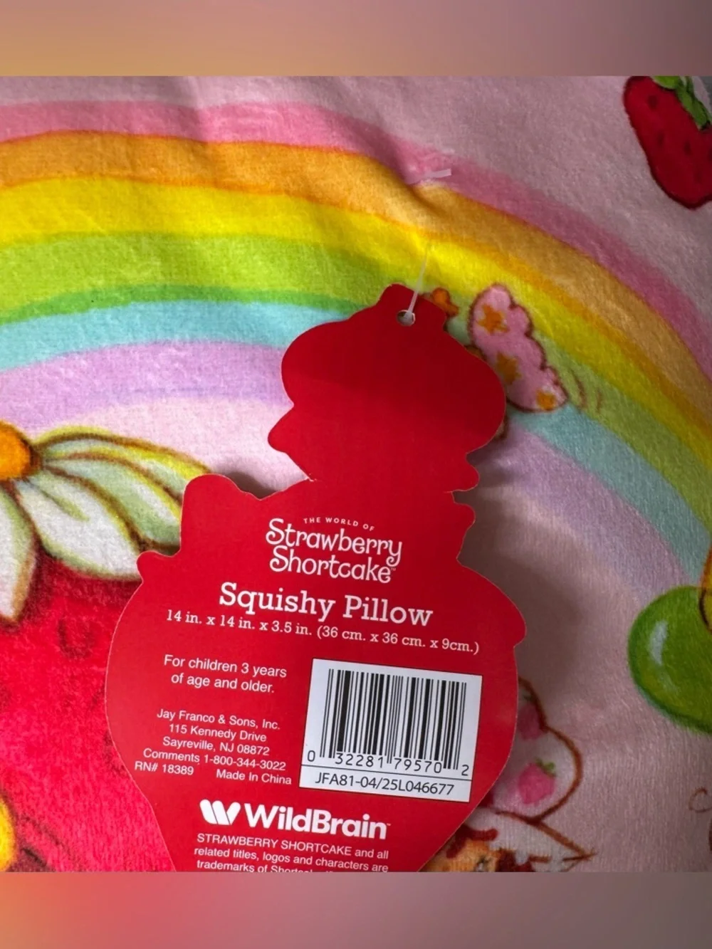 Strawberry Shortcake soft squishy