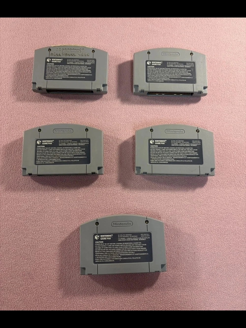 Nintendo play ready cartridges