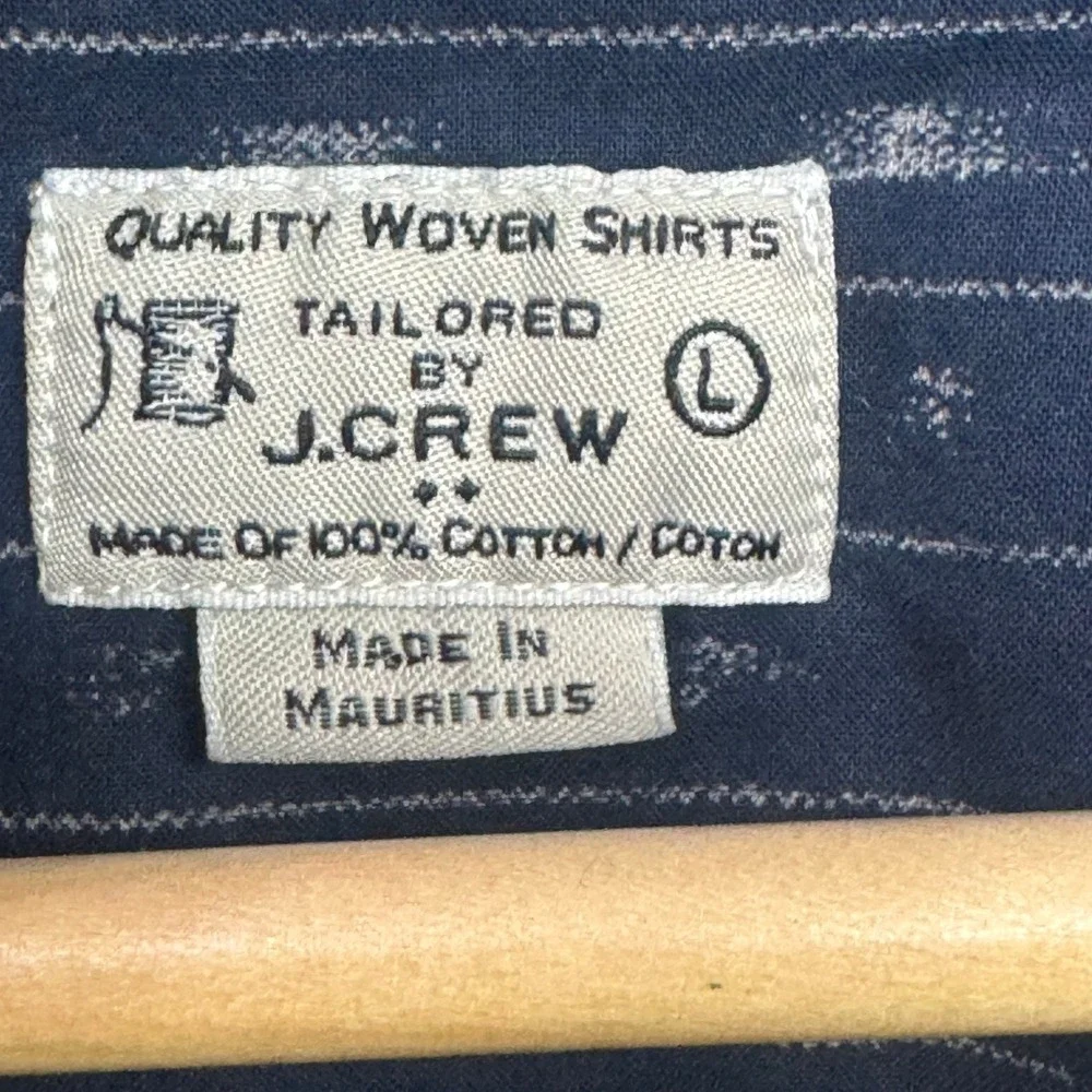 J. Crew relaxed striped accents
