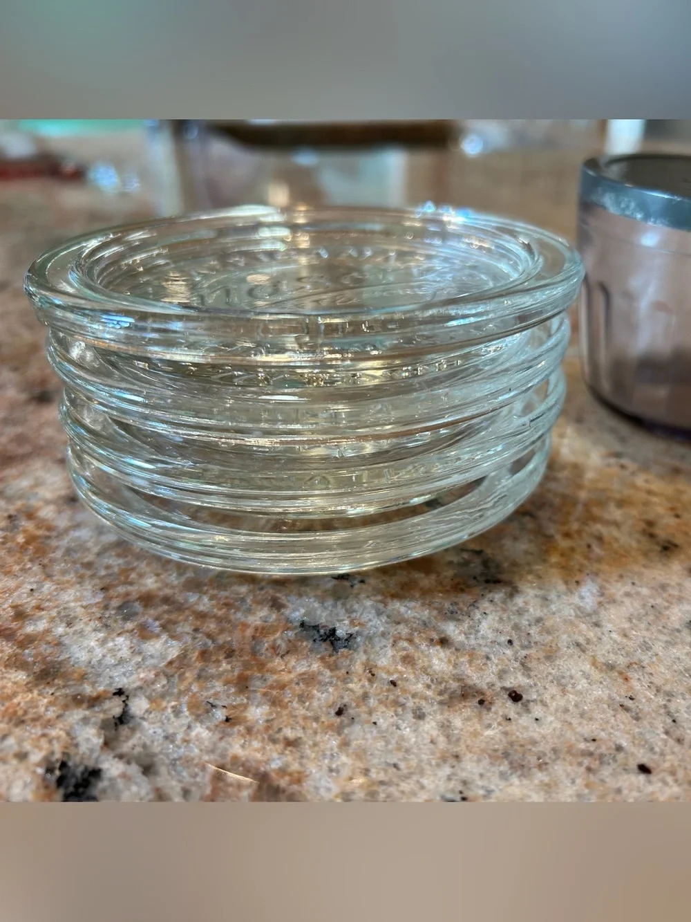 Ball glass coasters