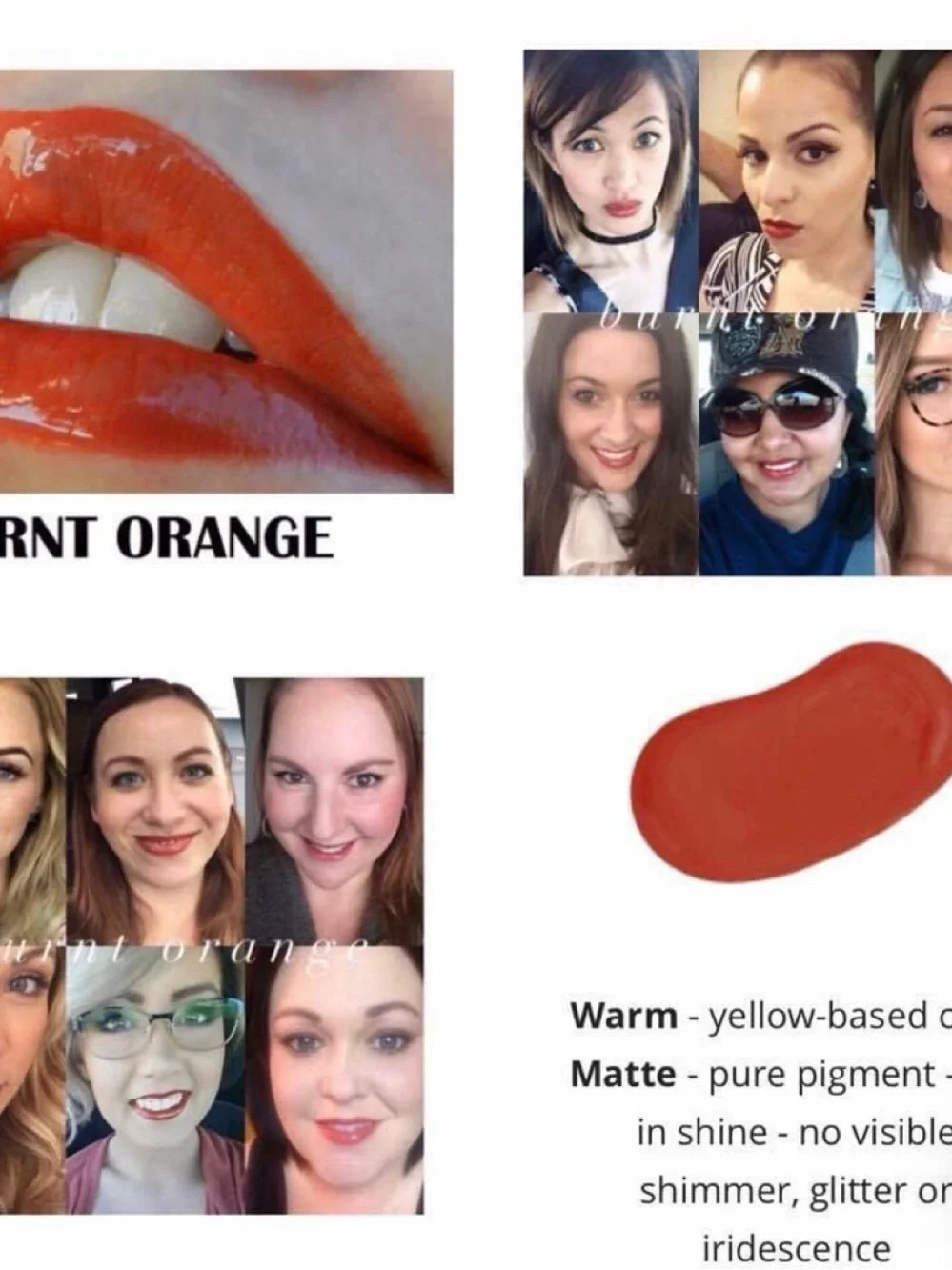SeneGence burnt orange