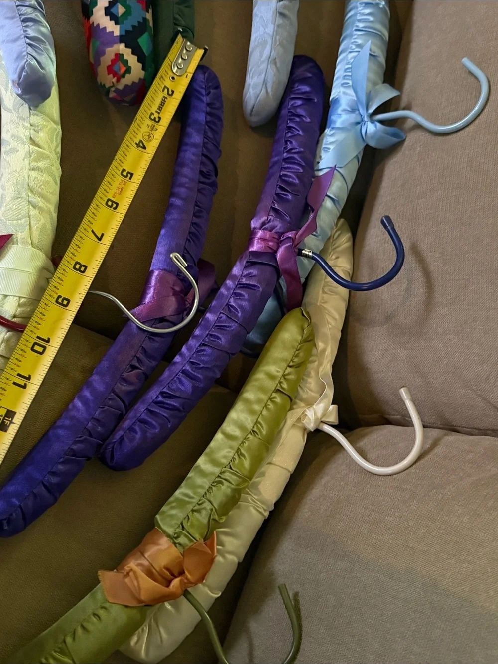 Source Unknown padded satin