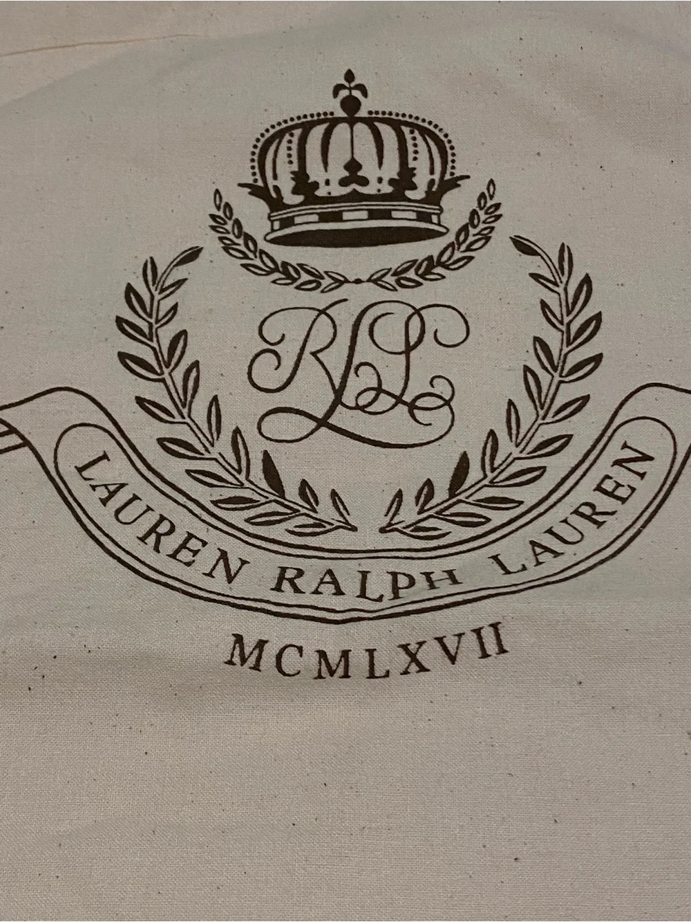 Lauren Ralph Lauren drawstring protecting crest