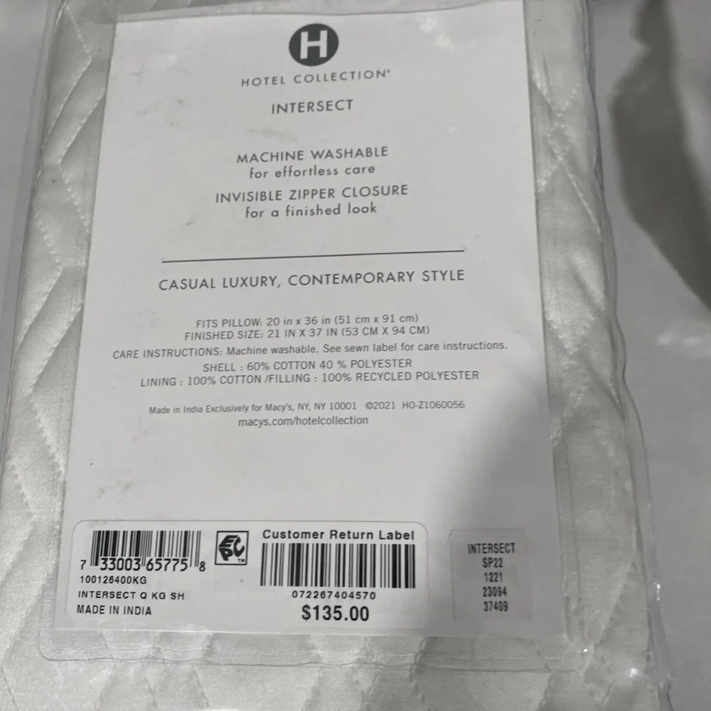 Hotel Collection nib $135