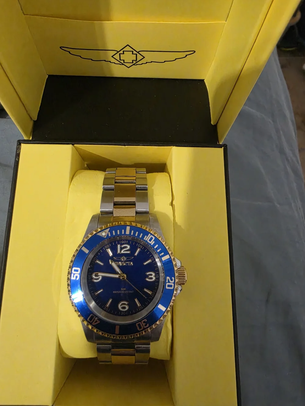 Invicta blue steel