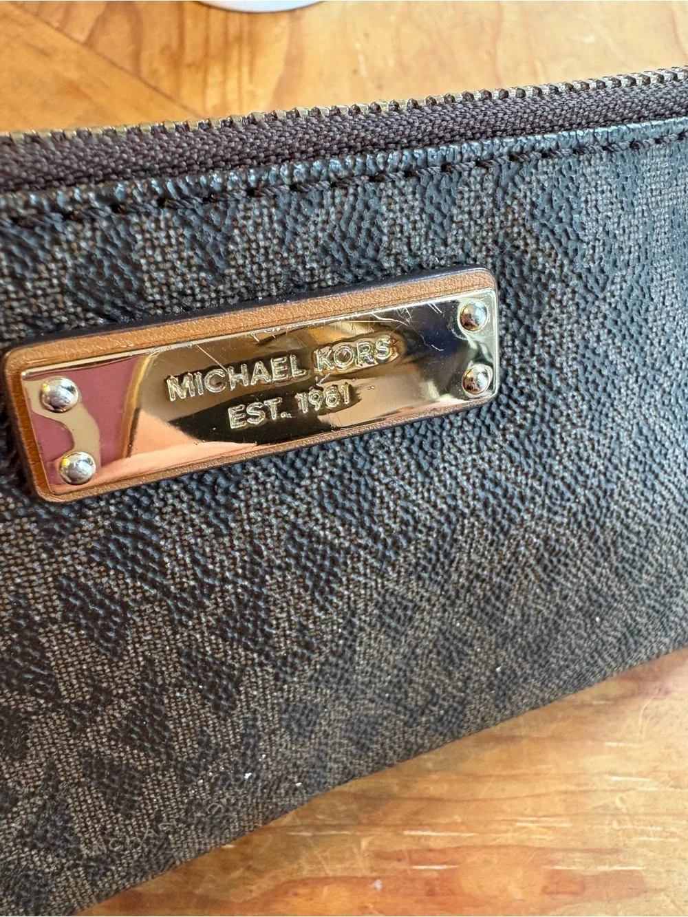 Michael Kors carry tan