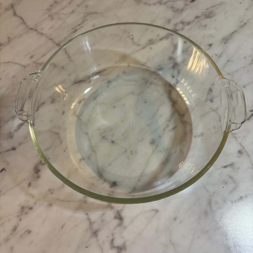 Pyrex vintage clear