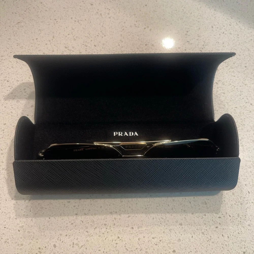 Prada brown feature geometric