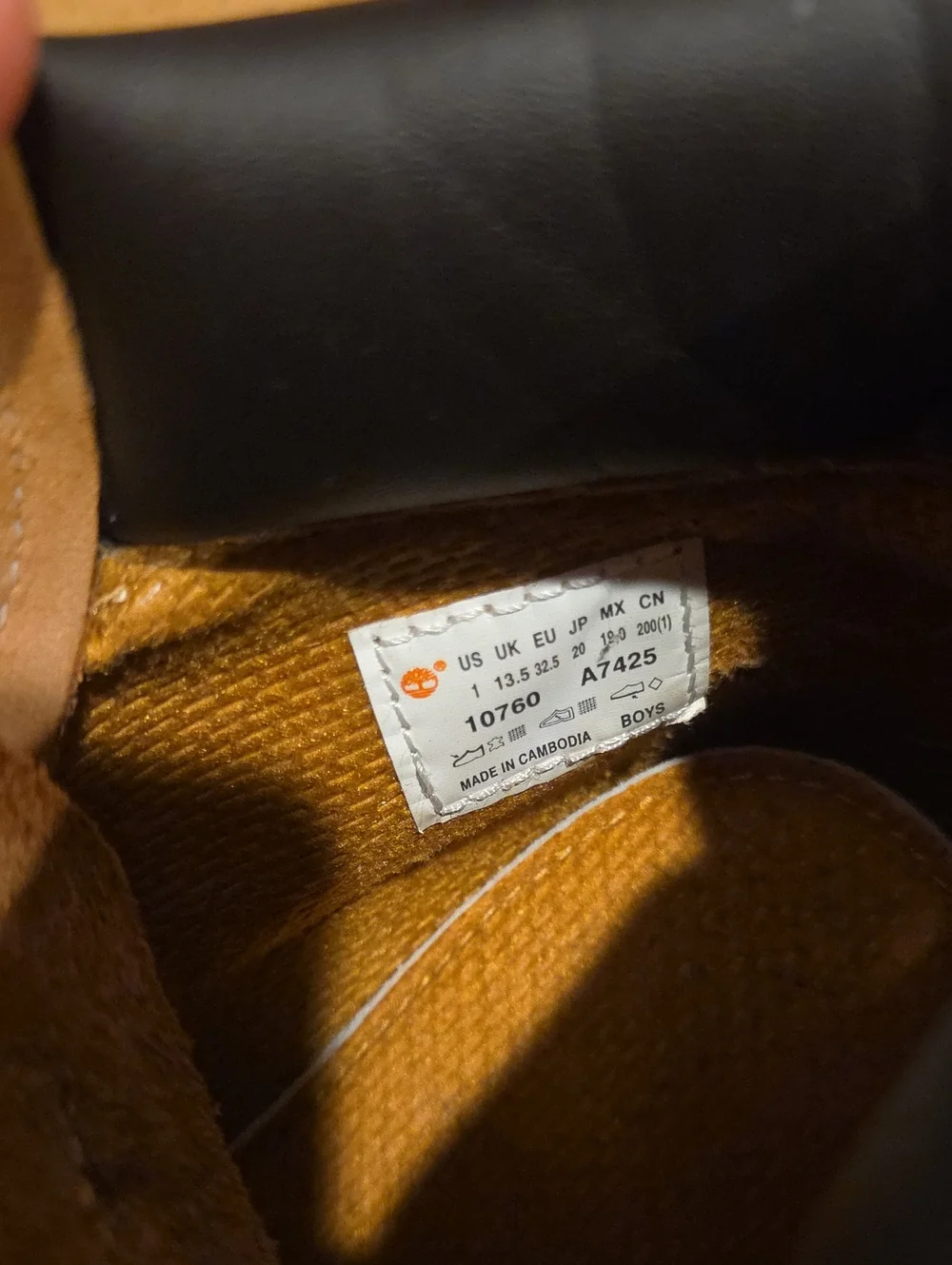 Timberland item details