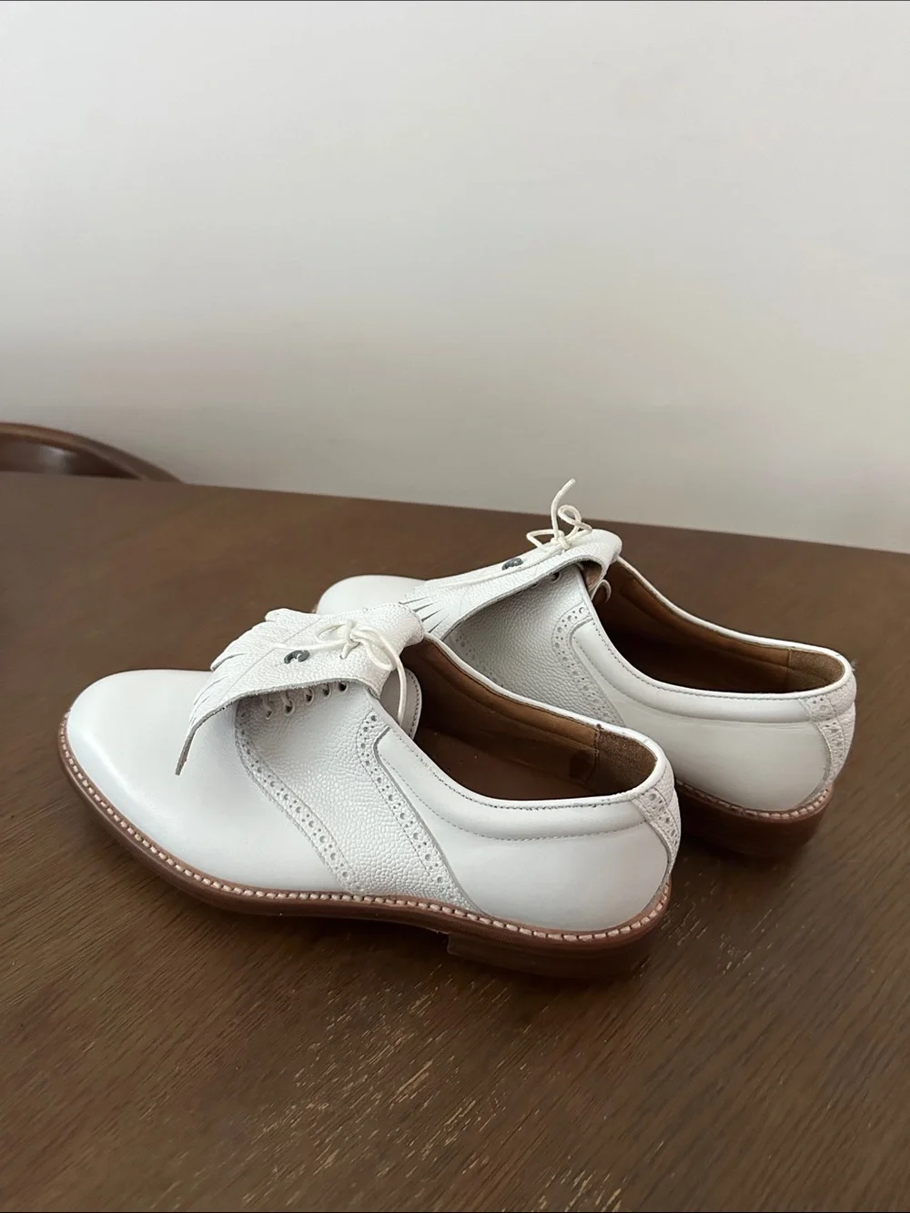 Callaway white leather