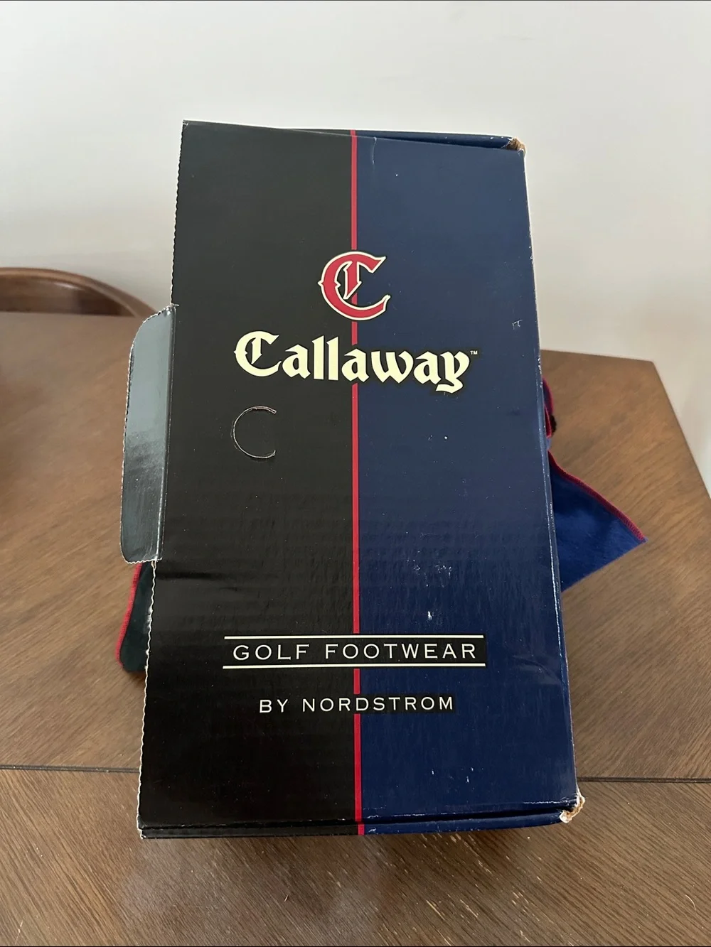 Callaway white leather