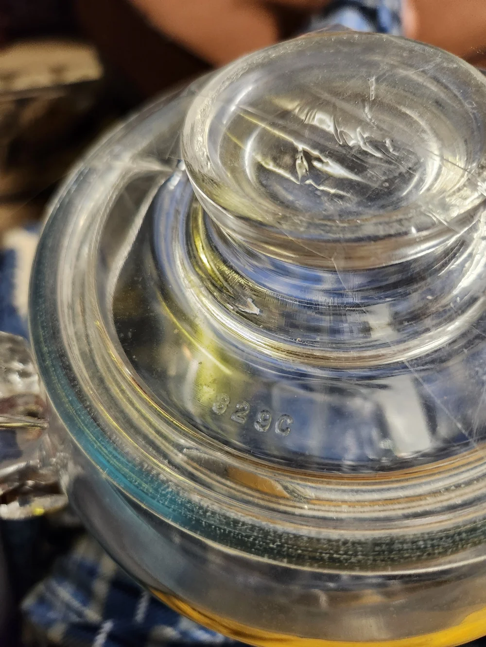 Pyrex clear glass