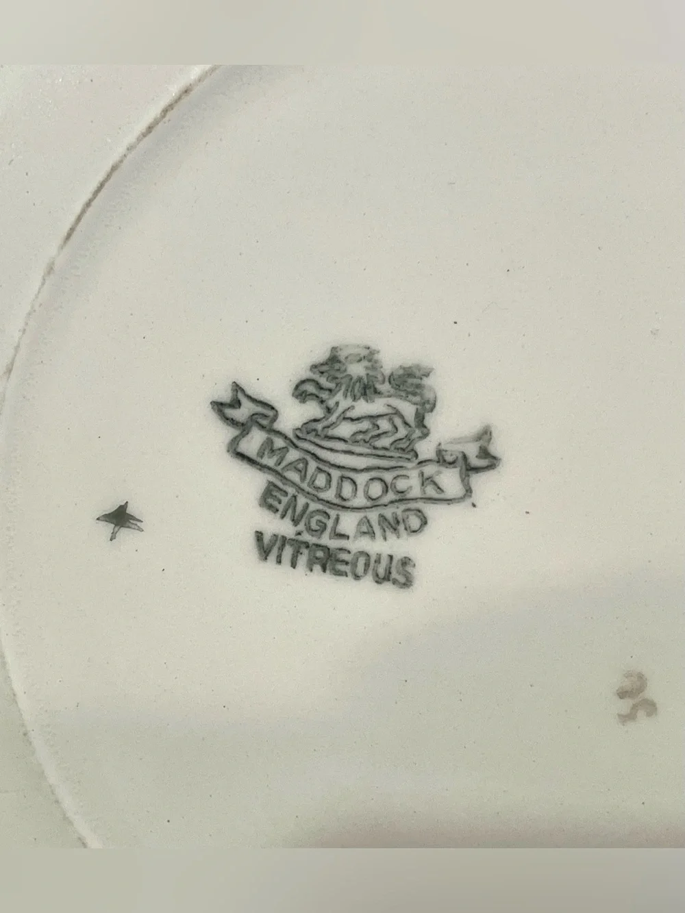 Maddox & Sons vitreous china