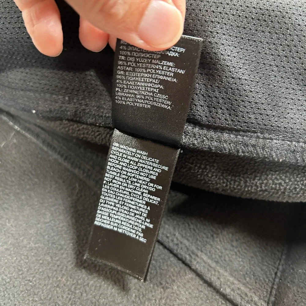 The North Face hiking black winter