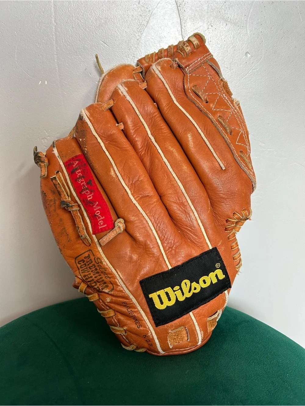 Wilson leather baseball