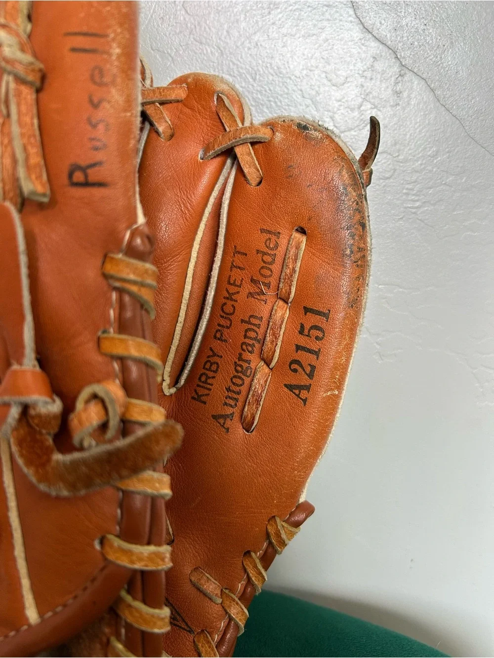 Wilson leather baseball