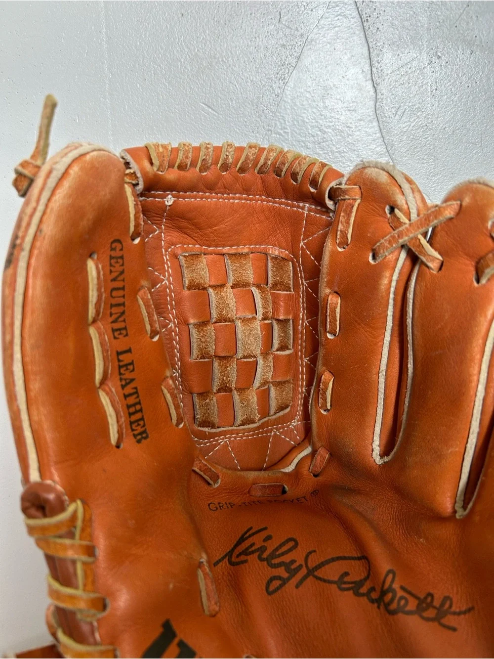 Wilson leather baseball