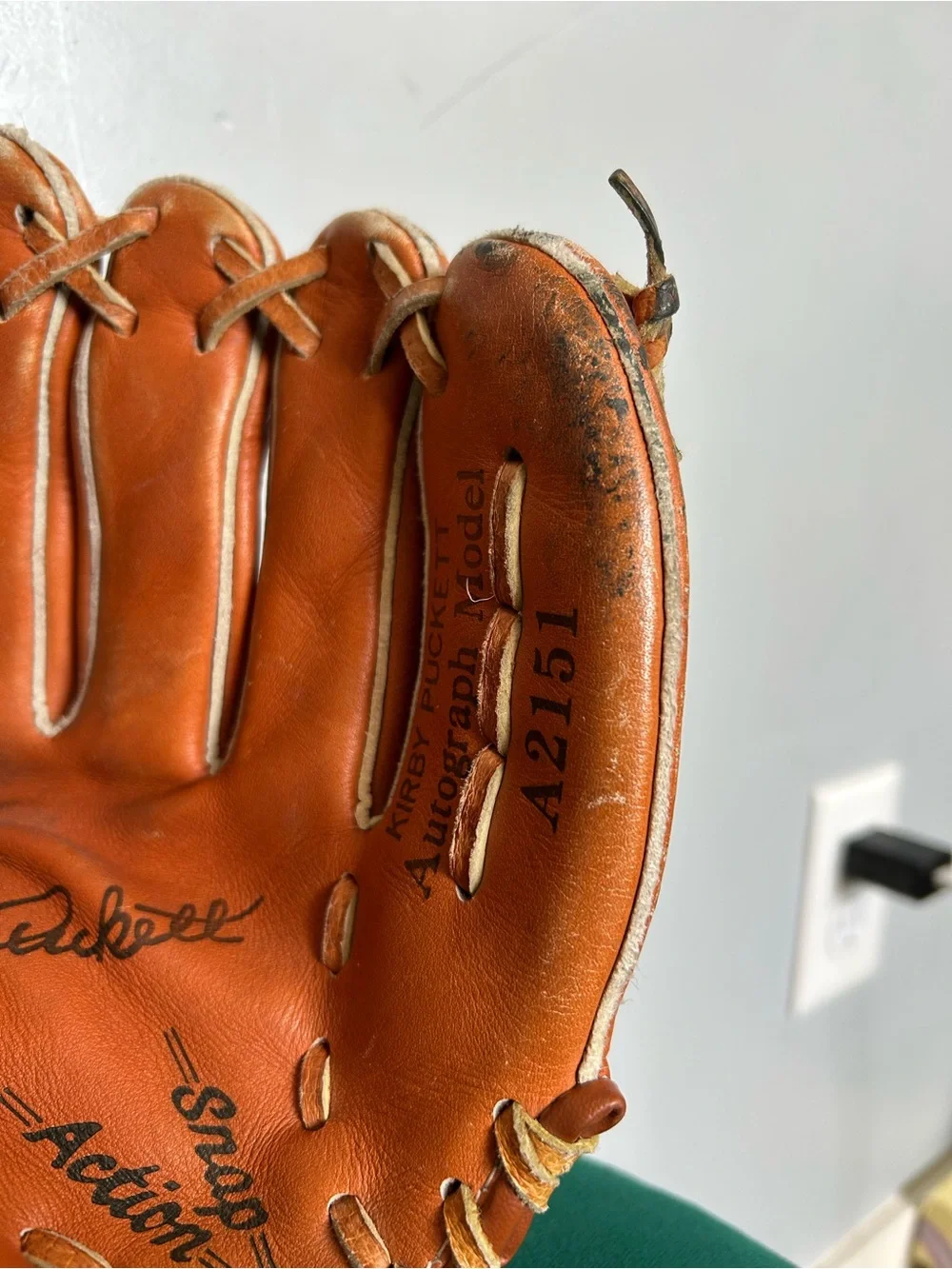 Wilson leather baseball
