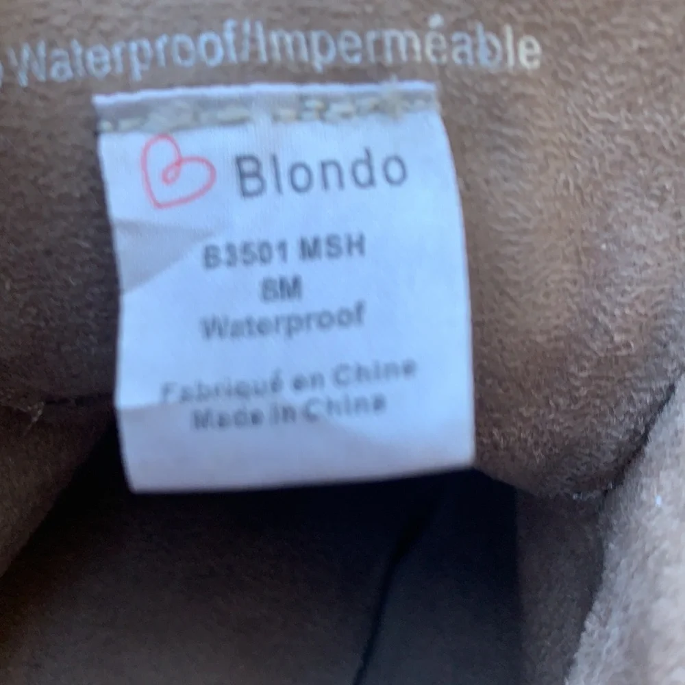 Blondo glenda tan