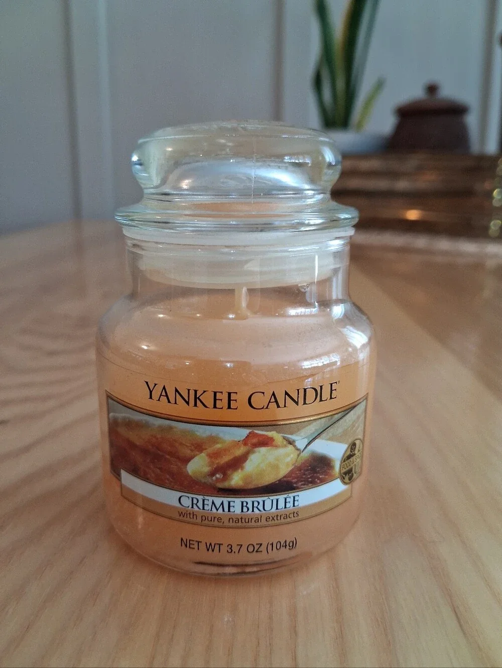 Yankee Candle Creme Brulee Retired Candle 3.7oz New