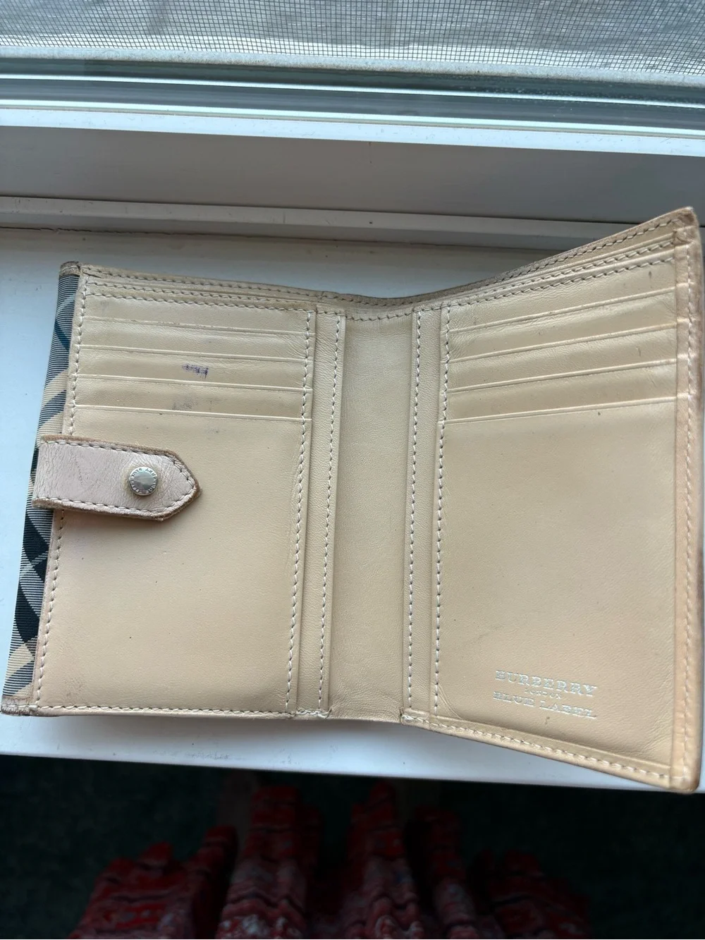 Burberry authentic blue