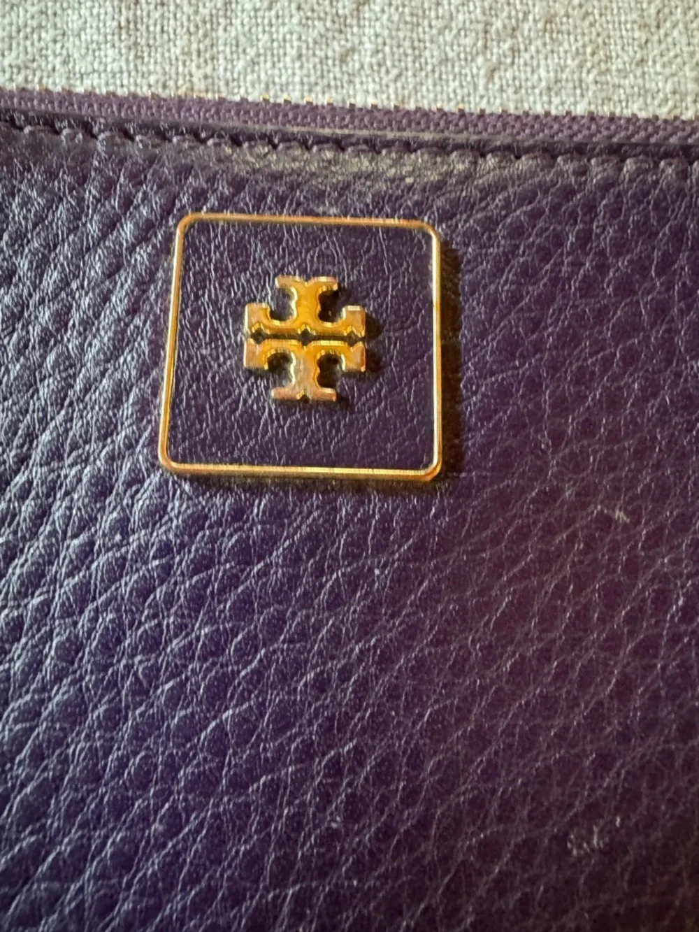 Tory Burch purple pebbles