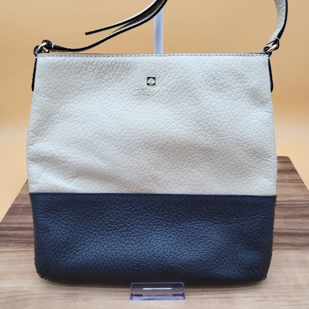 Kate Spade Two-Tone Shoulder Bag With Adjustable Strap