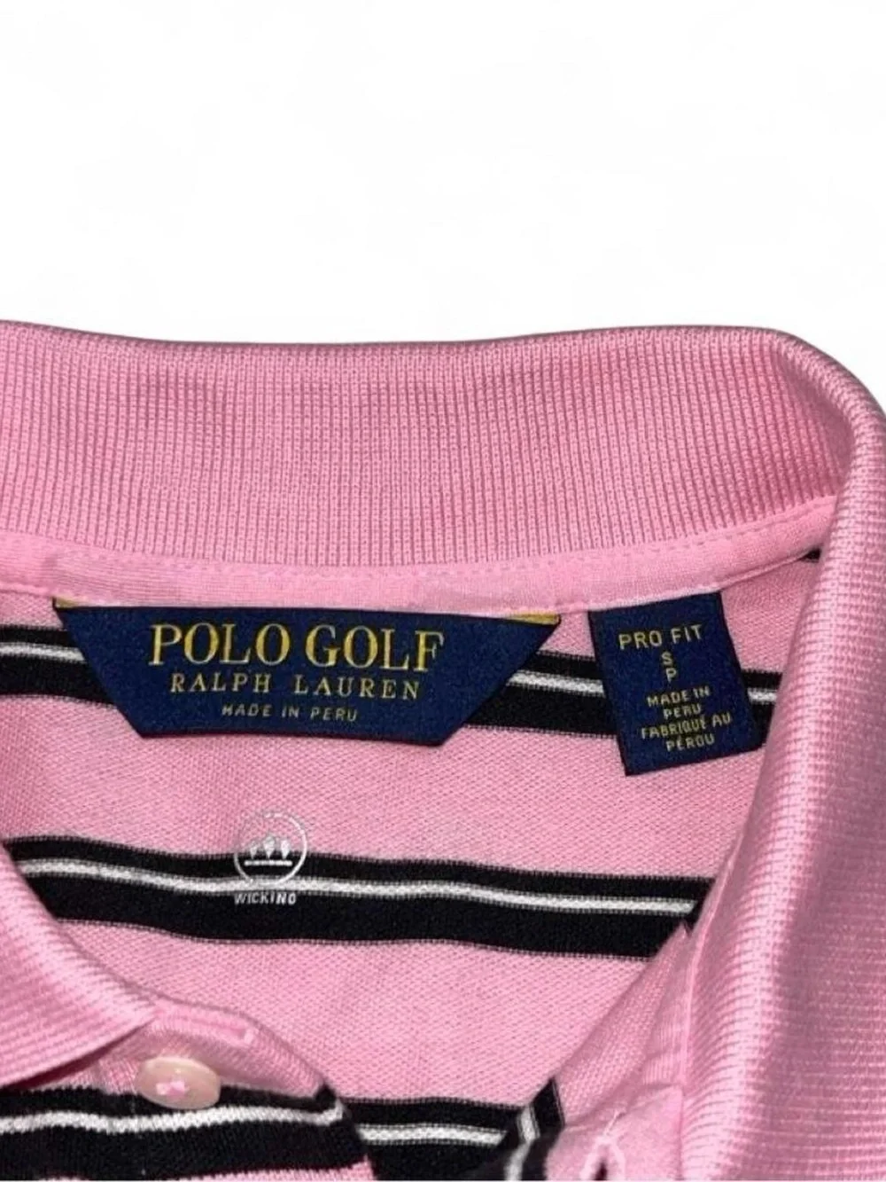 Polo Ralph Lauren size stripes promotional