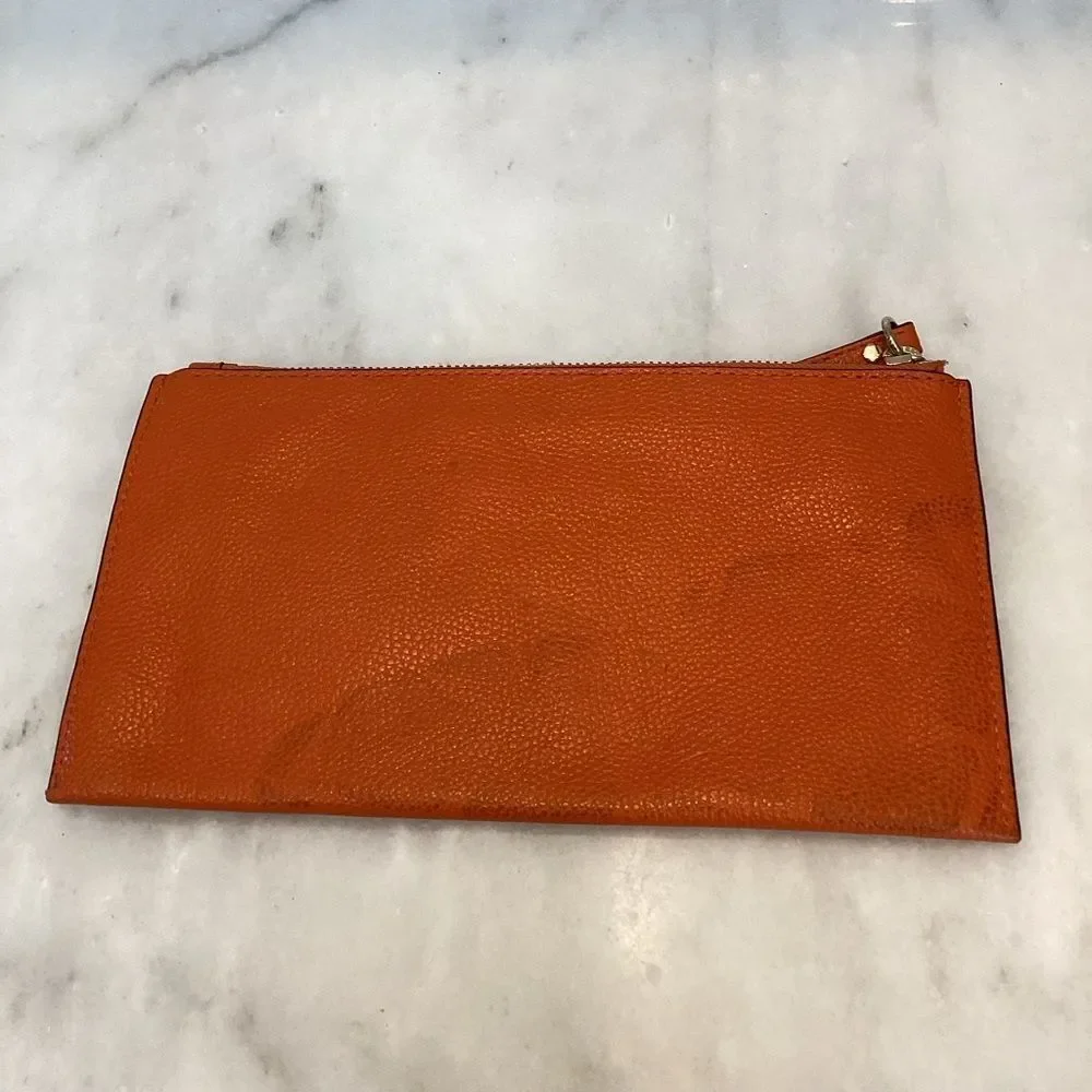 Michael Kors simple clutch front