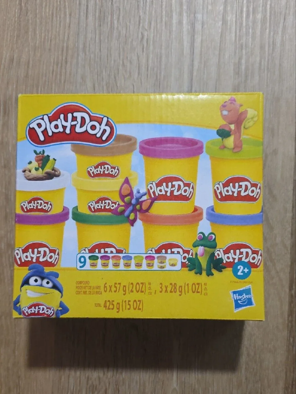 Play-Doh includes multiple