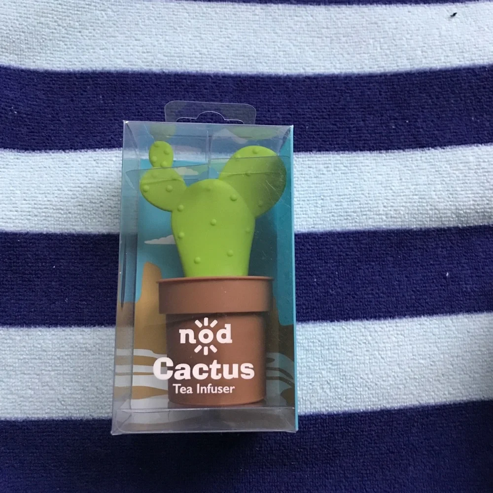 Brand New Nod Cactus Silicone Tea Infuser/Steeper🌵☕️🫖