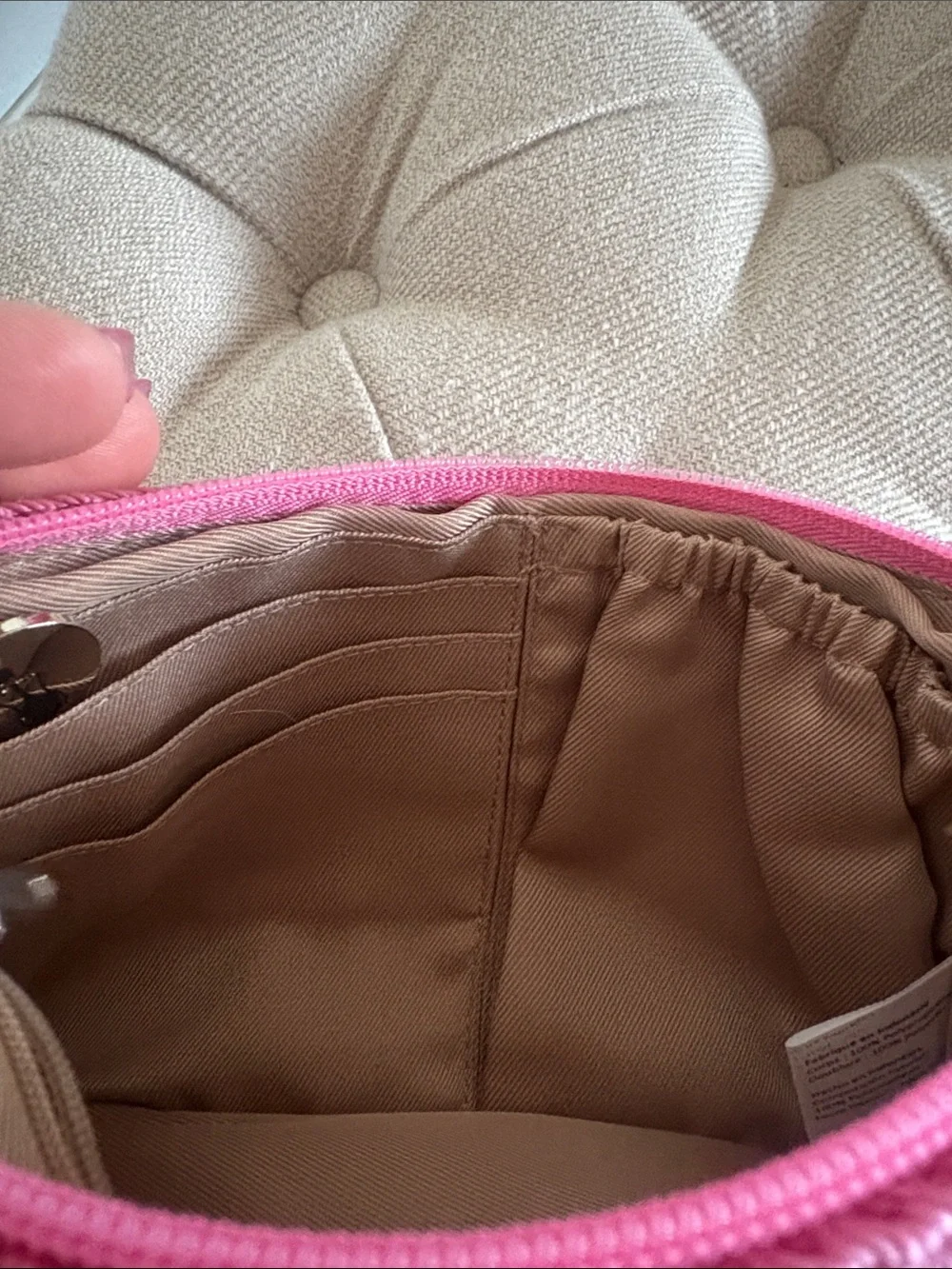 The Sak zip front
