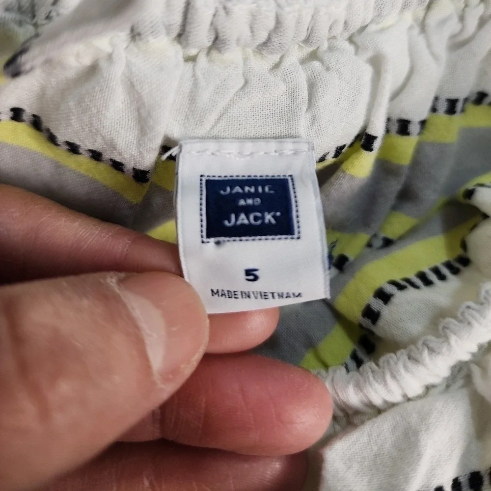 Janie and Jack details measurements