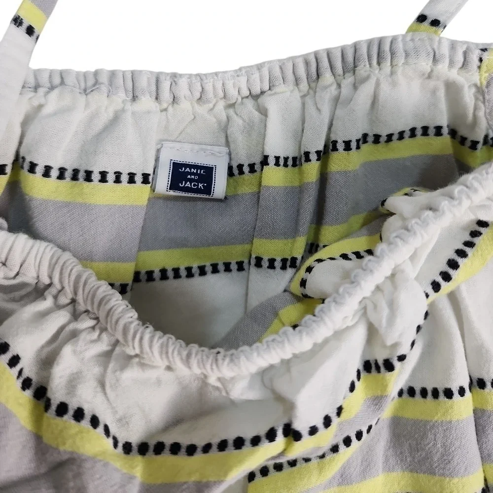 Janie and Jack bow outfit shoulder