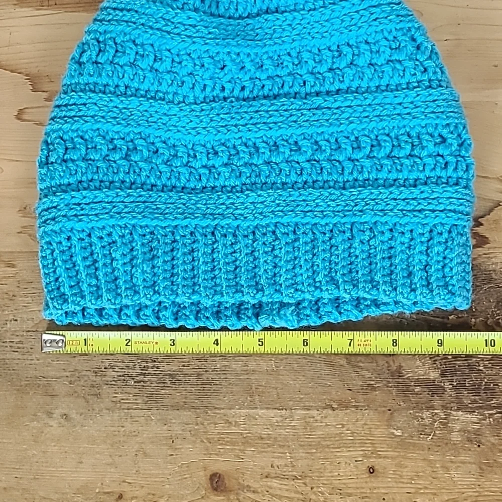 Hand Crafted winter hat smoke