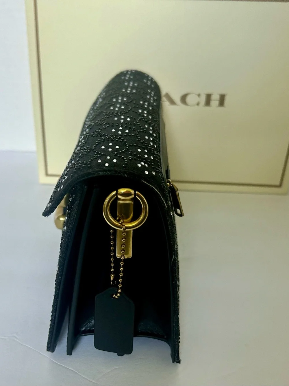 Coach sleek clutch