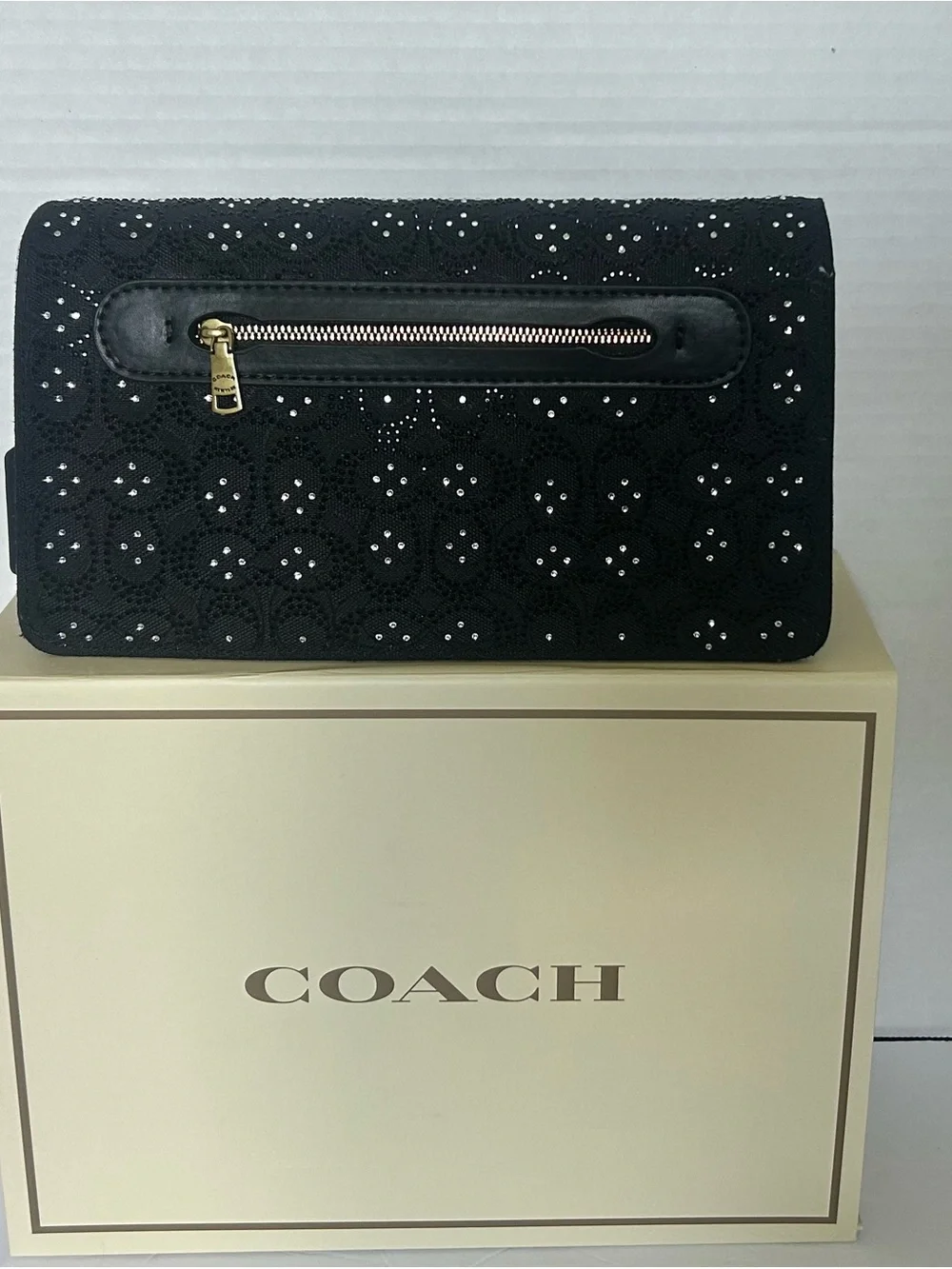 Coach sleek clutch